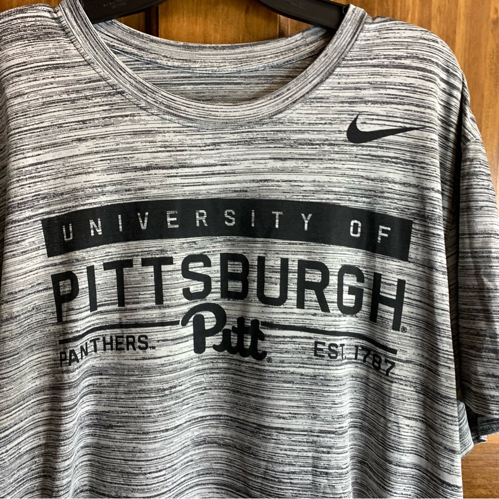 Men’s University of Pittsburgh PITT Panthers Nike athletic Tee size medium - Picture 2 of 6